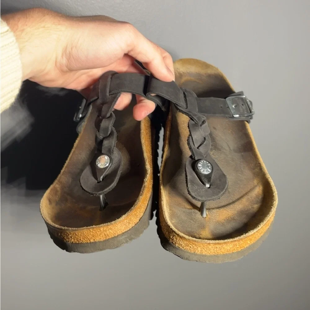 Birkenstock Gizeh Braided Sandals Size EU 40 - Picture 4 of 7